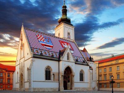 Zagreb church - St Mark